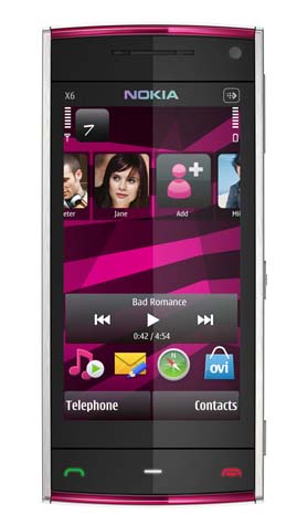 Nokia X6 Music Powerhouse.