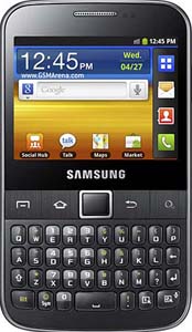 Samsung Galaxy Y Pro.